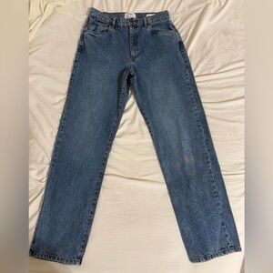 Cotton On Womans Straight Blue Jeans